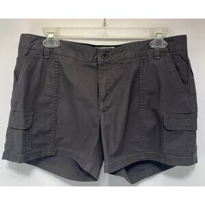 The North Face Women's Size 12 Regular Amanda Short Casual Gray